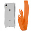 WAVE Clear Case with Strap iPhone Xr orange WAVE Clear Case with Strap iPhone Xr orange