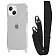 WAVE Clear Case with Strap iPhone 15 black WAVE Clear Case with Strap iPhone 15 black