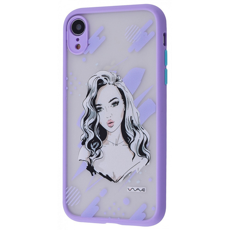 Фото чохла WAVE Cartoon Case (PC+TPU) iPhone Xr kiss me