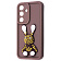 Pretty Things Case Samsung Galaxy S24 brown/rabbit Pretty Things Case Samsung Galaxy S24 brown/rabbit