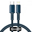 Кабель Baseus High Density Braided Type-C to Lightning PD 20W (2m) blue Кабель Baseus High Density Braided Type-C to Lightning PD 20W (2m) blue