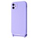 WAVE Lanyard Case (TPU) iPhone 11 light purple
