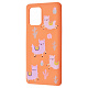 WAVE Fancy Case (TPU) Samsung Galaxy S10 Lite (G770F) funny llamas/peach