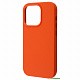 WAVE Premium Leather Edition Case with MagSafe iPhone 14 Pro orange