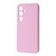 WAVE Full Silicone Cover Samsung Galaxy S25 Plus pink sand WAVE Full Silicone Cover Samsung Galaxy S25 Plus pink sand