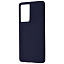 WAVE Full Silicone Cover Samsung Galaxy S21 Ultra (G998B) темно-синий WAVE Full Silicone Cover Samsung Galaxy S21 Ultra (G998B) темно-синий