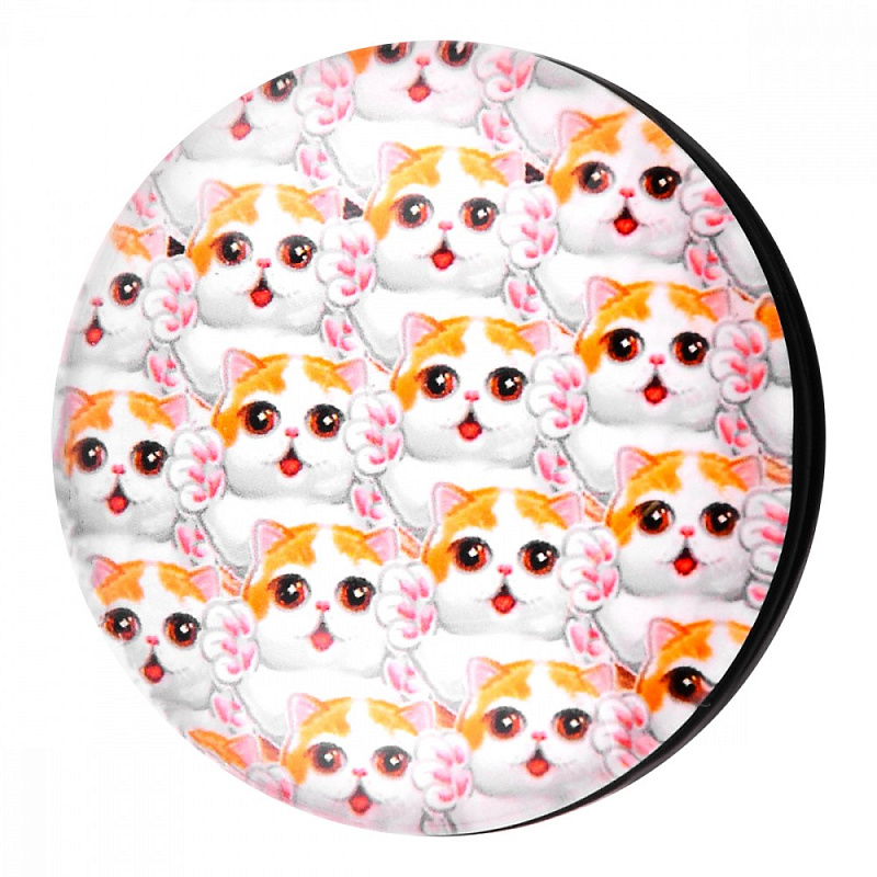 Фотографія PopSocket WAVE Mobile Phone Grip Animals ginger cat