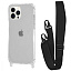 WAVE Clear Case with Strap iPhone 13 Pro black WAVE Clear Case with Strap iPhone 13 Pro black