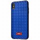 Mokka Weaving series (Leather) iPhone Xs Max blue