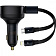 Car Charger Baseus Enjoyment Retractable 2-in-1 Type-C + Lightning 30W black Car Charger Baseus Enjoyment Retractable 2-in-1 Type-C + Lightning 30W black
