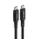 Кабель Acefast C4-03 USB-C to USB-C 100W (2m) black Кабель Acefast C4-03 USB-C to USB-C 100W (2m) black
