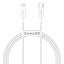 Кабель Baseus Superior Series Fast Charging Type-C to Lightning PD 20W (1m) white Кабель Baseus Superior Series Fast Charging Type-C to Lightning PD 20W (1m) white