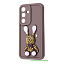 Pretty Things Case Samsung Galaxy S23 FE brown/rabbit Pretty Things Case Samsung Galaxy S23 FE brown/rabbit
