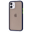Shadow Matte Case (PC+TPU) iPhone 12 mini dark blue Shadow Matte Case (PC+TPU) iPhone 12 mini dark blue