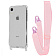 WAVE Clear Case with Strap iPhone Xr pink sand WAVE Clear Case with Strap iPhone Xr pink sand