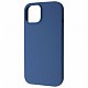 WAVE Full Silicone Cover iPhone 14 Plus blue cobalt