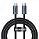 Кабель Baseus Flash Series Full Featured Type-C to Type-C USB 4.0 100W (1m) tarnish Кабель Baseus Flash Series Full Featured Type-C to Type-C USB 4.0 100W (1m) tarnish