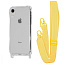 WAVE Clear Case with Strap iPhone Xr yellow WAVE Clear Case with Strap iPhone Xr yellow