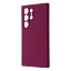WAVE Full Silicone Cover Samsung Galaxy S25 Ultra plum WAVE Full Silicone Cover Samsung Galaxy S25 Ultra plum