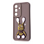 Pretty Things Case Samsung Galaxy A05s brown/rabbit Pretty Things Case Samsung Galaxy A05s brown/rabbit