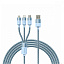 Кабель Baseus StarSpeed One-for-three Fast Charging USB (Micro USB+Lightning+Type-C) 3.5A (1.2m) blue Кабель Baseus StarSpeed One-for-three Fast Charging USB (Micro USB+Lightning+Type-C) 3.5A (1.2m) blue