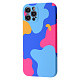 WAVE NEON X LUXO Minimalistic Case iPhone 13 midnight blue/bright pink