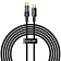 Кабель Baseus Explorer Series Auto Power-Off Type-C to Type-C 100W (1m) black Кабель Baseus Explorer Series Auto Power-Off Type-C to Type-C 100W (1m) black