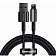 Кабель Baseus Tungsten Gold Fast Charging Lightning 2.4A (1m) black Кабель Baseus Tungsten Gold Fast Charging Lightning 2.4A (1m) black