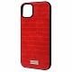 SULADA Crocodile Leather Case iPhone 14 Pro red