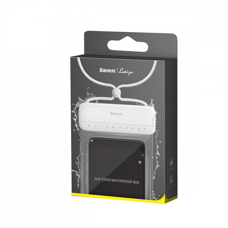 Baseus Let's go Slip Cover Waterproof Bag gray/black