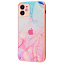 Marble Clouds iPhone 12 pink/blue Marble Clouds iPhone 12 pink/blue