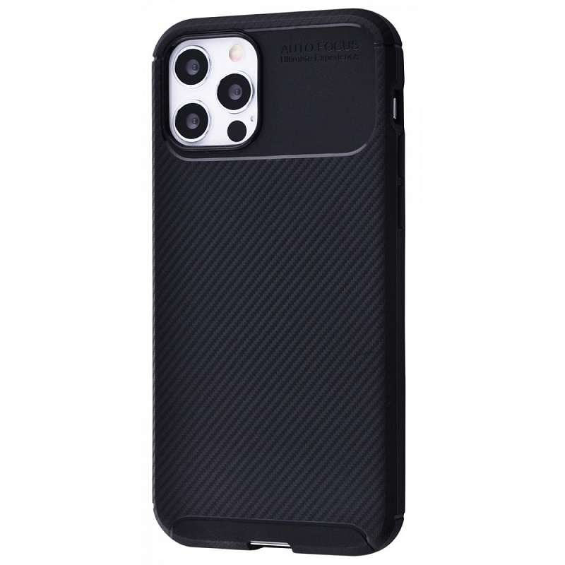 Фото чохла Ultimate Experience Carbon (TPU) iPhone 12/12 Pro black