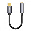 Adapter AUX Baseus L54 Type-C to 3.5mm gray Adapter AUX Baseus L54 Type-C to 3.5mm gray