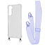 WAVE Clear Case with Strap Samsung Galaxy S21 FE (G990B) light purple WAVE Clear Case with Strap Samsung Galaxy S21 FE (G990B) light purple