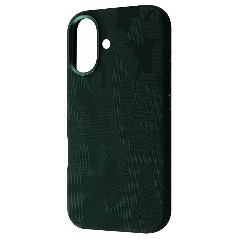 Фото чохла WAVE Khaki Case with Magnetic Ring iPhone 16 green