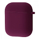 Silicone Case Full for AirPods 1/2 bordo