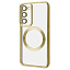 WAVE Metal Color Case with MagSafe Samsung Galaxy S23 gold WAVE Metal Color Case with MagSafe Samsung Galaxy S23 gold
