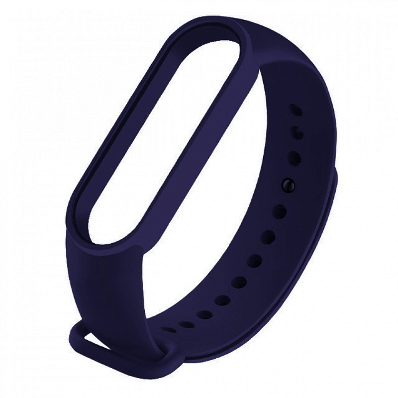 Фотографія Strap Silicone Xiaomi Mi Band 5/6 midnight blue