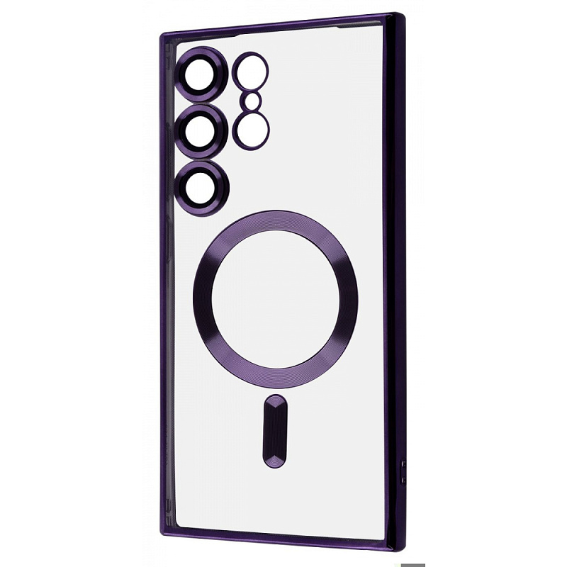 Фото чохла WAVE Metal Color Case with MagSafe Samsung Galaxy S23 Ultra deep purple