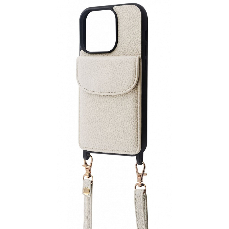 Фото чохла WAVE Leather Pocket Case iPhone 12/12 Pro white