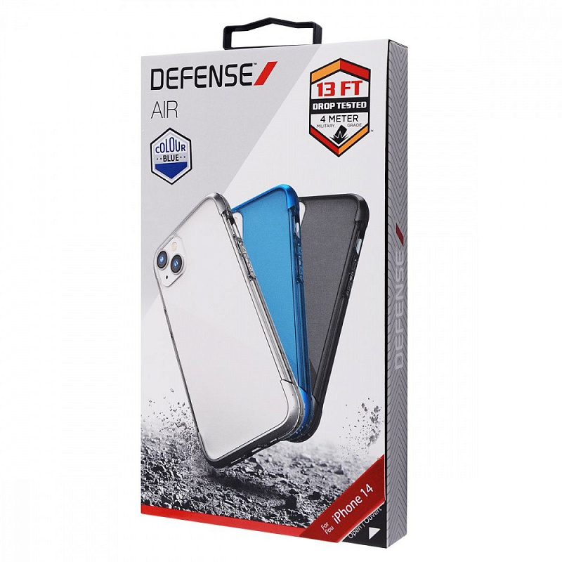 X-Doria Defense Air iPhone 14 silver
