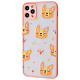 WAVE Cartoon Case (PC+TPU) iPhone 11 Pro Max lama/peach