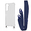 WAVE Clear Case with Strap Samsung Galaxy S21 FE (G990B) midnight blue WAVE Clear Case with Strap Samsung Galaxy S21 FE (G990B) midnight blue