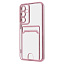 WAVE Metal Pocket Case Samsung Galaxy S24 pink WAVE Metal Pocket Case Samsung Galaxy S24 pink