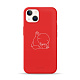 Pump Silicone Minimalistic Case for iPhone 13 Cat Balls