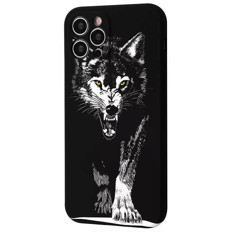Фото чохла WAVE NEON X LUXO Wild Series iPhone 11 wolf white