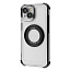 Glossy Case with Magnetic Ring iPhone iPhone 13 black Glossy Case with Magnetic Ring iPhone iPhone 13 black
