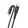 Кабель Hoco U64 Superior PD Type-C to Lightning (1.2m) black Кабель Hoco U64 Superior PD Type-C to Lightning (1.2m) black