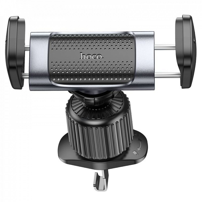Holder Hoco CA110 pull clip air outlet black metal gray