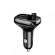 Car Charger Baseus FM Launcher S-13 2USB + Type-C black